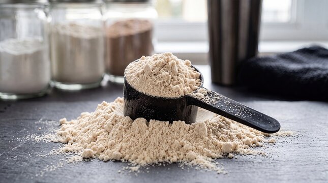 Protein Powder Scoop for Sports Nutrition