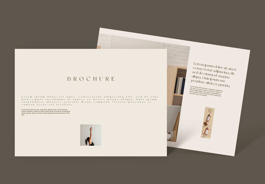 A4 Landscape Mockup
