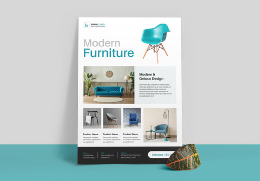 Furniture Product Flyer Template