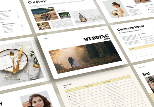 Wedding Brochure Template