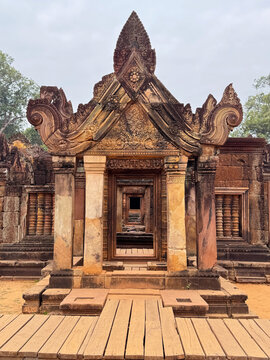 Banteay Srei Temple, Second East Gate, World Heritage Site, January 2026
