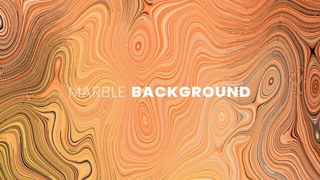 Elegant animated marble background with fluid organic swirls, realistic stone veins, soft gradients, glossy texture, luxurious color palette (white, black, gray, gold accents), slow seamless flowing m