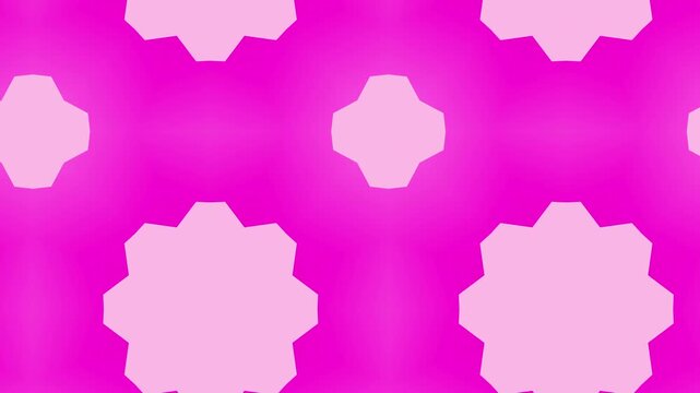 Pink Psychedelic background with white and pink colors