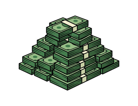 stack of money