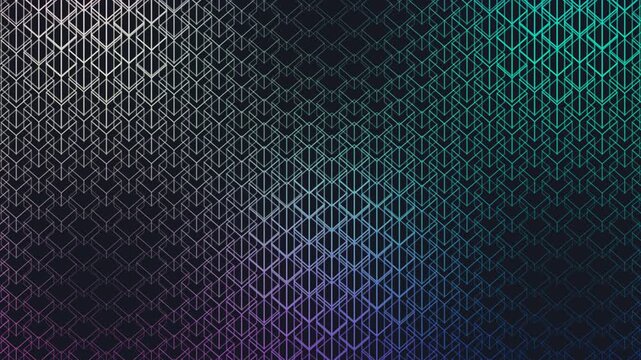 Abstract geometric diamond pattern with gradient background
