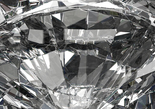 luxury diamond surface details