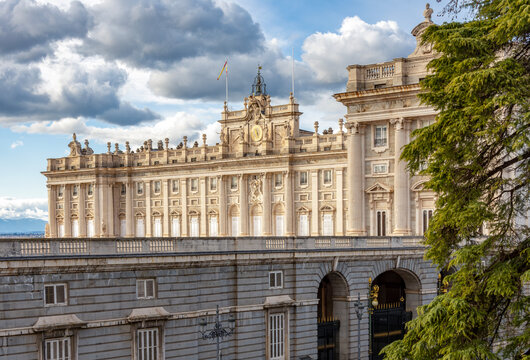 Royal palace of Madrid, Spain