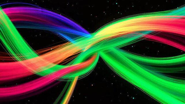 Colorful Entanglement Dance