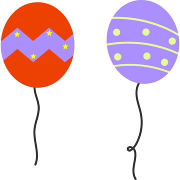Circus Balloon Illustration