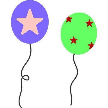 Circus Balloon Illustration