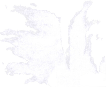 Two vertical ripped white paper strips with feathered grunge edges