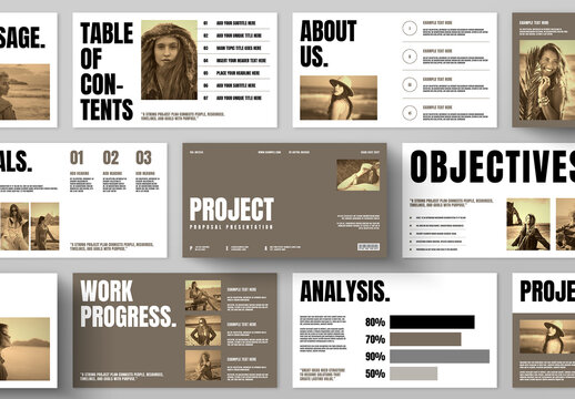 Professional Project Proposal Presentation Template
