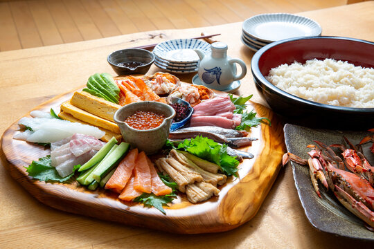 手巻き寿司　和食の寿司　家庭料理