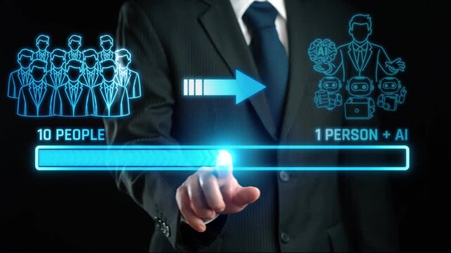 Futuristic Concept of Human and Artificial Intelligence Collaboration for Enhanced Productivity in Business Environments. Liminal.