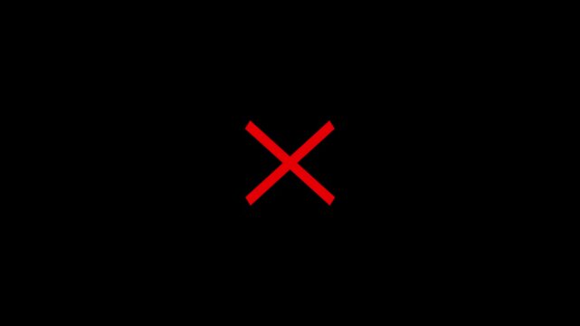 warning attention sign icon animation