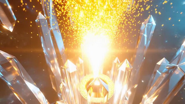 Staking Particles Flow to Ascending Validator Node in Blockchain
