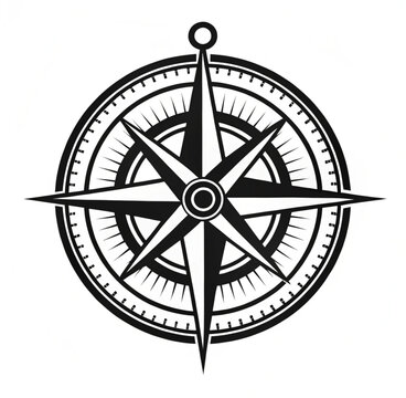 compass and map