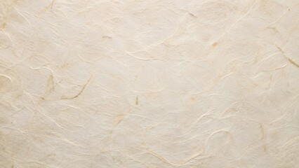 Fototapeta premium Handmade mulberry paper texture background with natural fiber inclusions