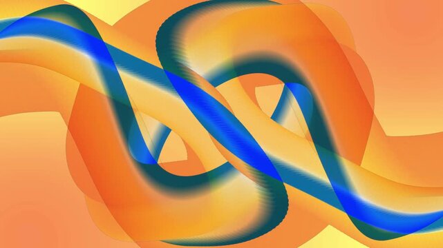 Abstract background with colorful floating shapes moving smoothly and blending together. Perfect looping backdrop for creative and modern video projects.