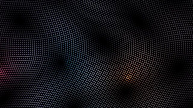 Abstract dark digital wave pattern with subtle color gradients for a futuristic animation background