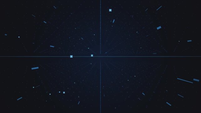 Space debris and satellite fragments in cosmic background