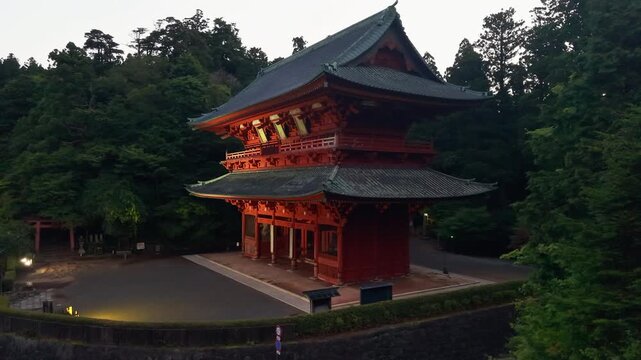 Daimon, the Great Entrance Gate to Koyasan, Wakayama, Japan「高野山の入口・大門」和歌山県高野町