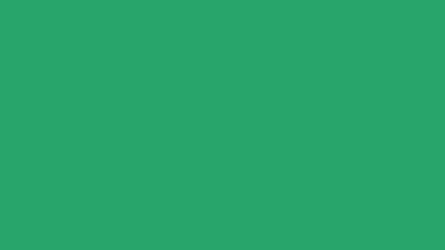Minimalist white star on lime background