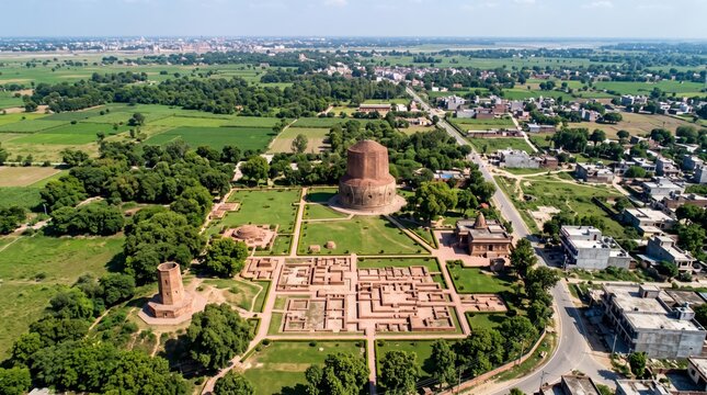 India Sarnath Travel Destination Landscape