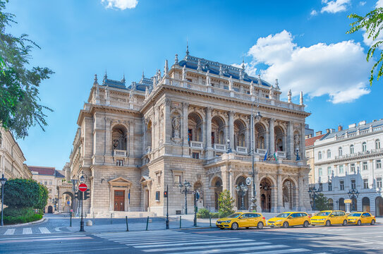 Hungarian State Opera House Budapest majestic neoclassical architecture