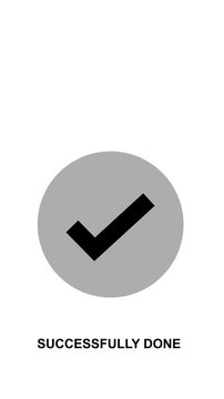 Right Check Mark Icon Animation on White Background. Tick Mark Icon Animation. Check Mark, Tick, Yes, OK Symbol Animation. approved tick mark icon with successfully done. 4k videos
