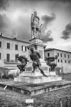 Monument to the Four Moors in Livorno, Italy
