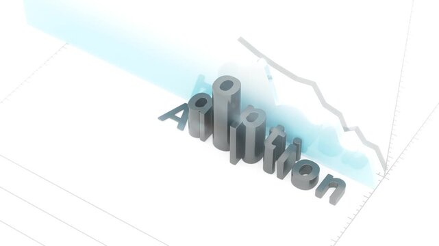 Adoption Rate Uptrend Chart Business Analytics Graphic Concept