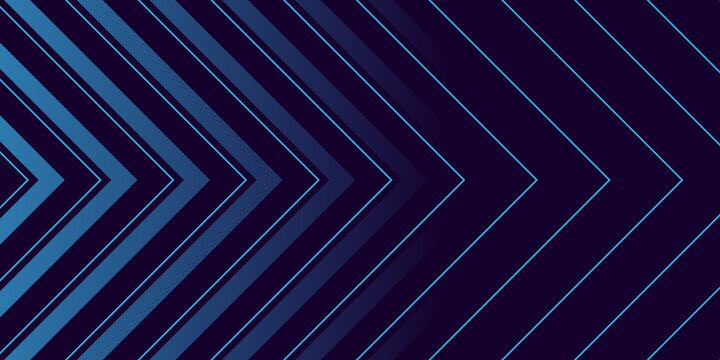 Dark blue abstract geometric background with diagonal chevron arrows