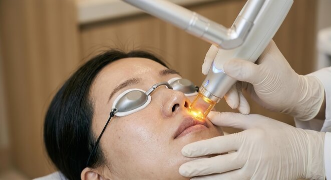 Facial Laser Treatment Procedure