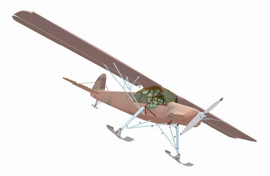 Deutsches STOL-Flugzeug aus dem Zweiten Weltkrieg, Freisteller