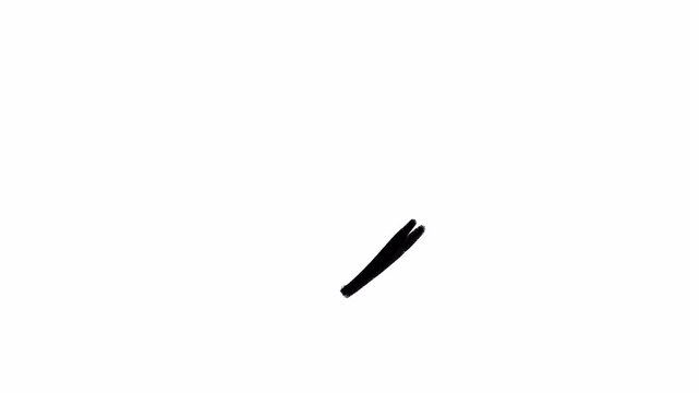 Brainstorming, complexity, and confusion concepts: Abstract white tangled line drawing on black background for creative motion graphics and cinematic video projects. alpha chanel in 4k video