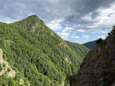 Deep Gorge Near Vidraru