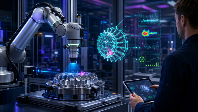 Physical AI Cobot Digital Twin Factory