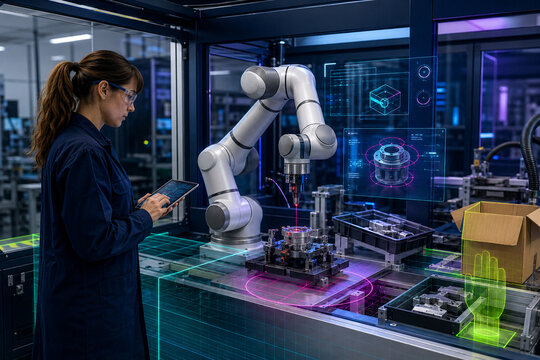 Polyfunctional Cobot Workcell With Engineer