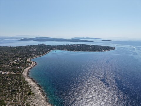 Croatian island view