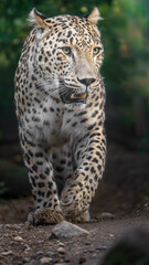 Naklejka premium Persian leopard