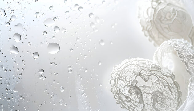 Abstract Water Droplets and Bubble Textures for Backgrounds