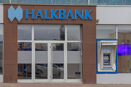 Turkish Bank Halkbank Building in Belgrade Serbia
