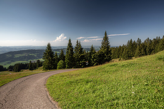 Germany, Bavaria, Allgaeu, Gruenten mountain, Peak of "Gr&uuml;nten" near Immenstadt