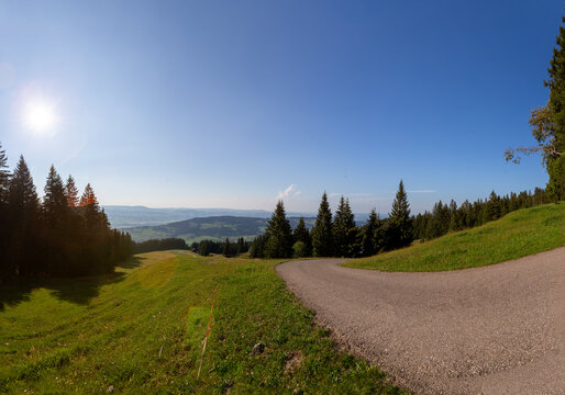 Germany, Bavaria, Allgaeu, Gruenten mountain, Peak of "Gr&uuml;nten" near Immenstadt
