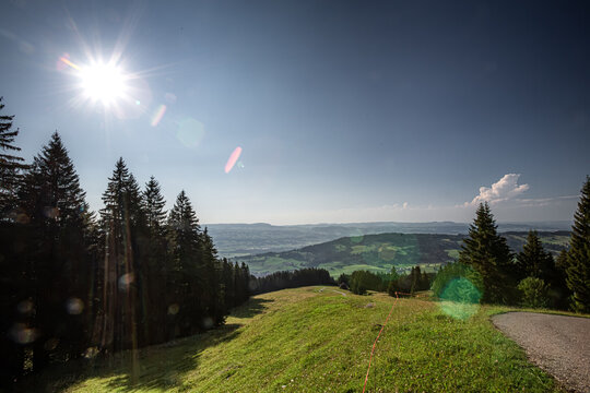 Germany, Bavaria, Allgaeu, Gruenten mountain, Peak of "Gr&uuml;nten" near Immenstadt
