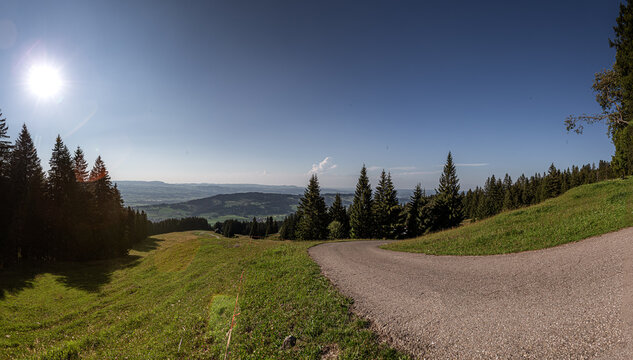 Germany, Bavaria, Allgaeu, Gruenten mountain, Peak of "Gr&uuml;nten" near Immenstadt