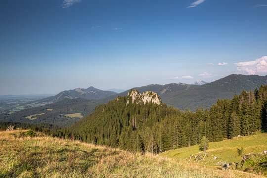 Germany, Bavaria, Allgaeu, Gruenten mountain, Peak of "Gr&uuml;nten" near Immenstadt