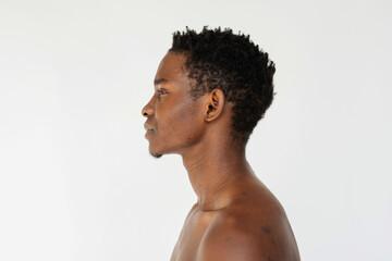 Profile portrait of serene man. © Rawpixel.com