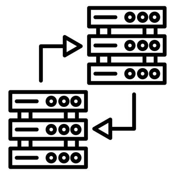 Data Replication Icon